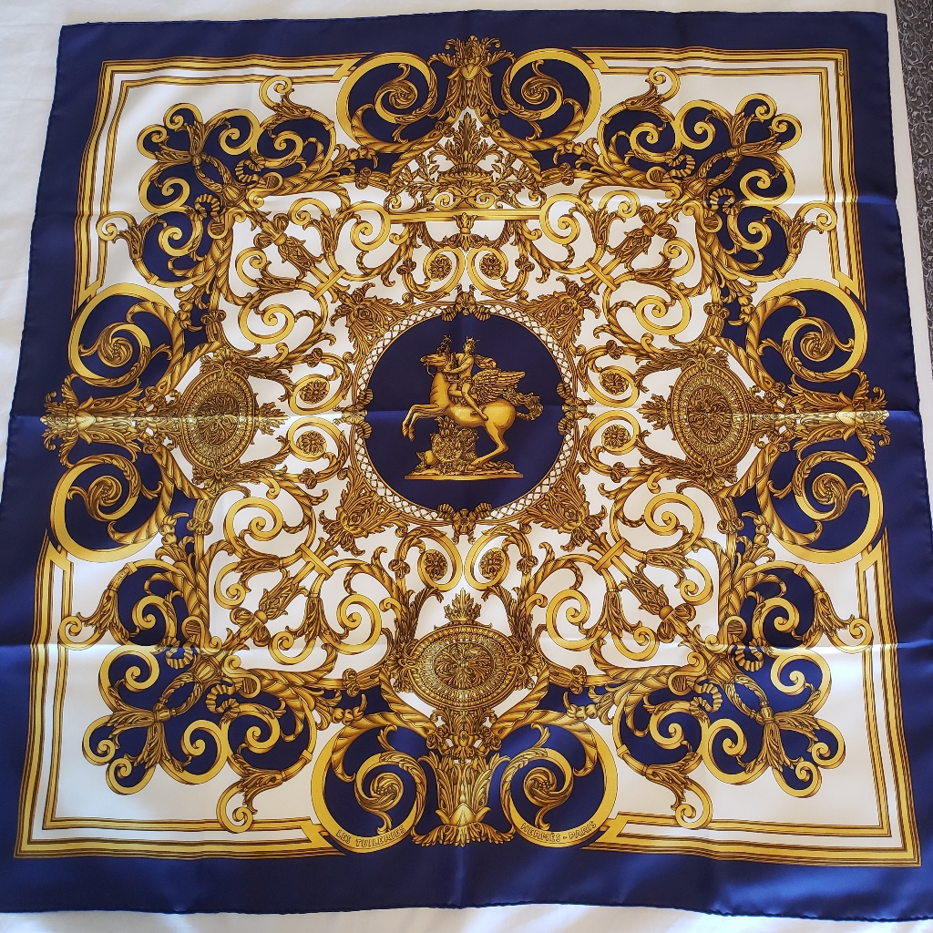 Authentic Hermes Silk Scarf